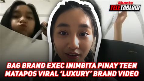 pinay teen dogstyle|Pinay teen shares lessons from viral 'luxury bag' clip .